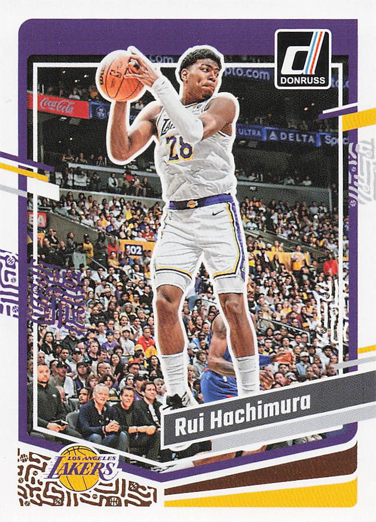 2023-24 Donruss Basketball Rui Hachimura #37