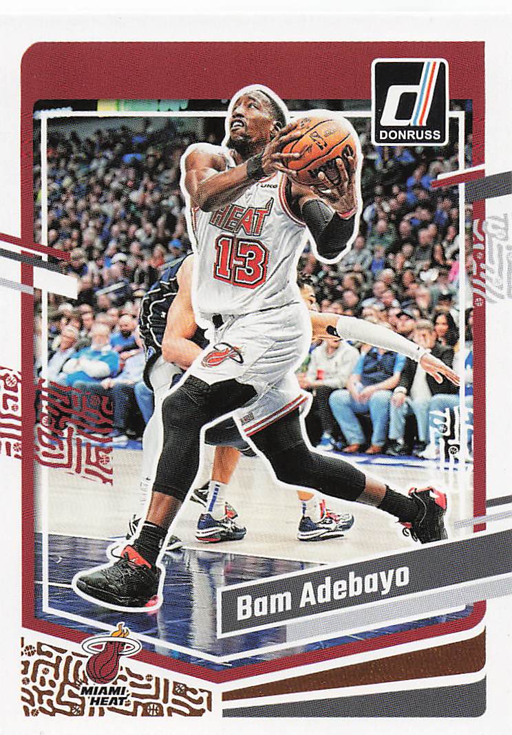 2023-24 Donruss Basketball Bam Adebayo #71