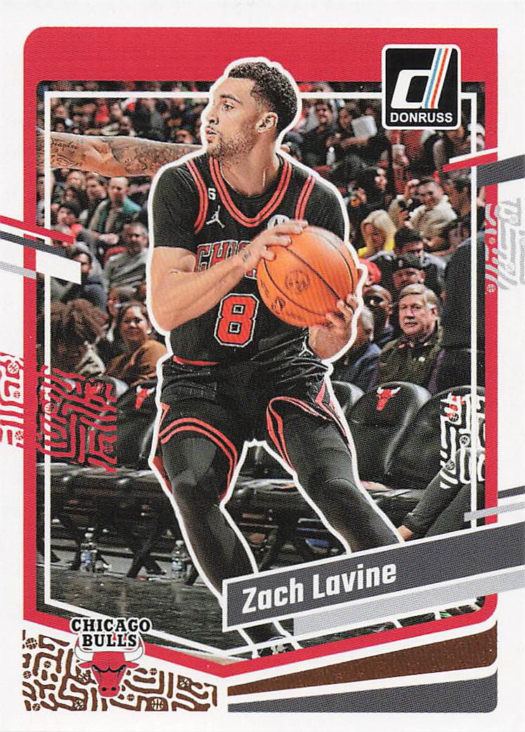 2023-24 Donruss Basketball Zach LaVine #28