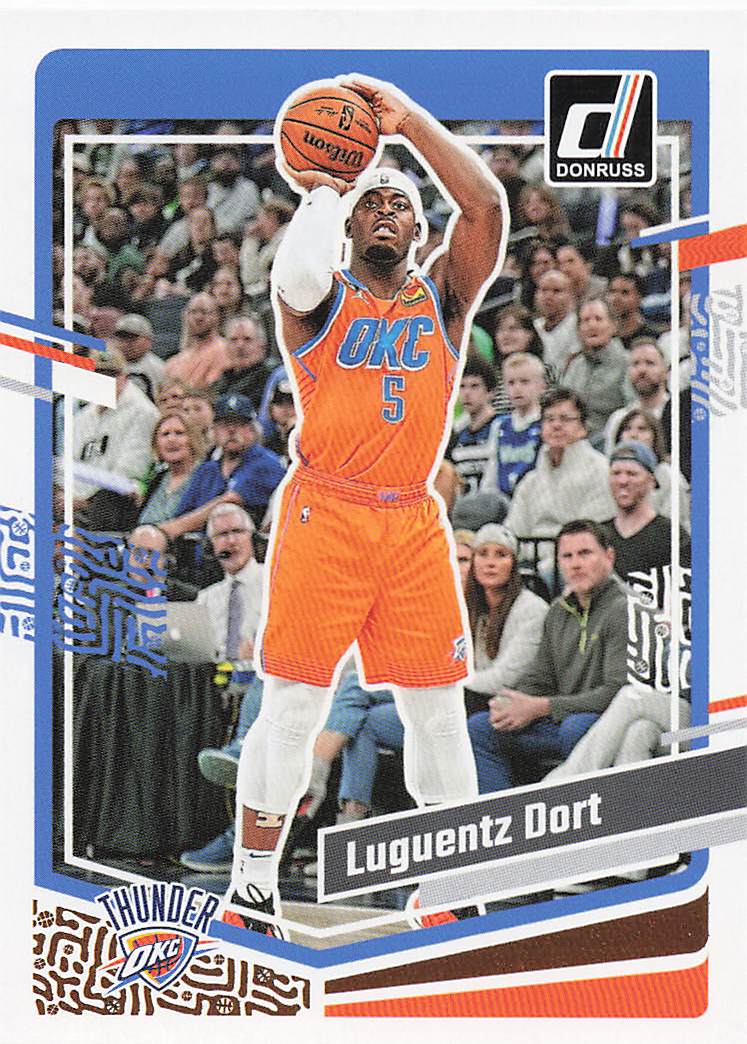 2023-24 Donruss Basketball Luguentz Dort #85