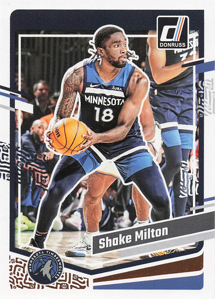 2023-24 Donruss Basketball Shake Milton #150