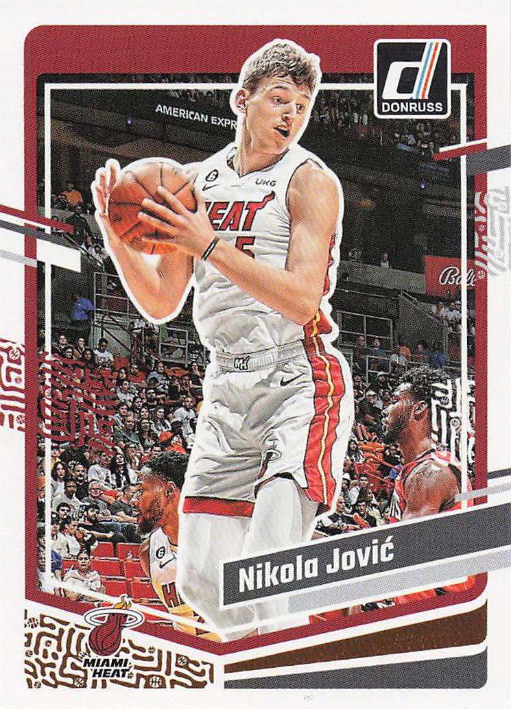 2023-24 Donruss Basketball Nikola Jovic #111