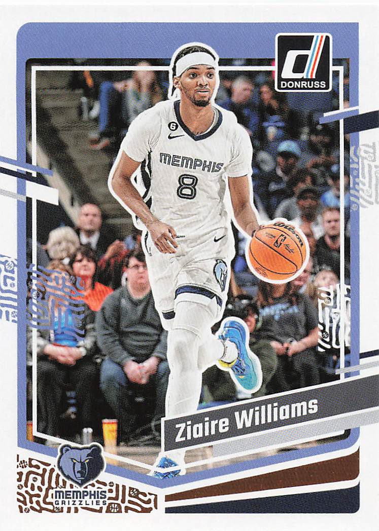 2023-24 Donruss Basketball Ziaire Williams #55
