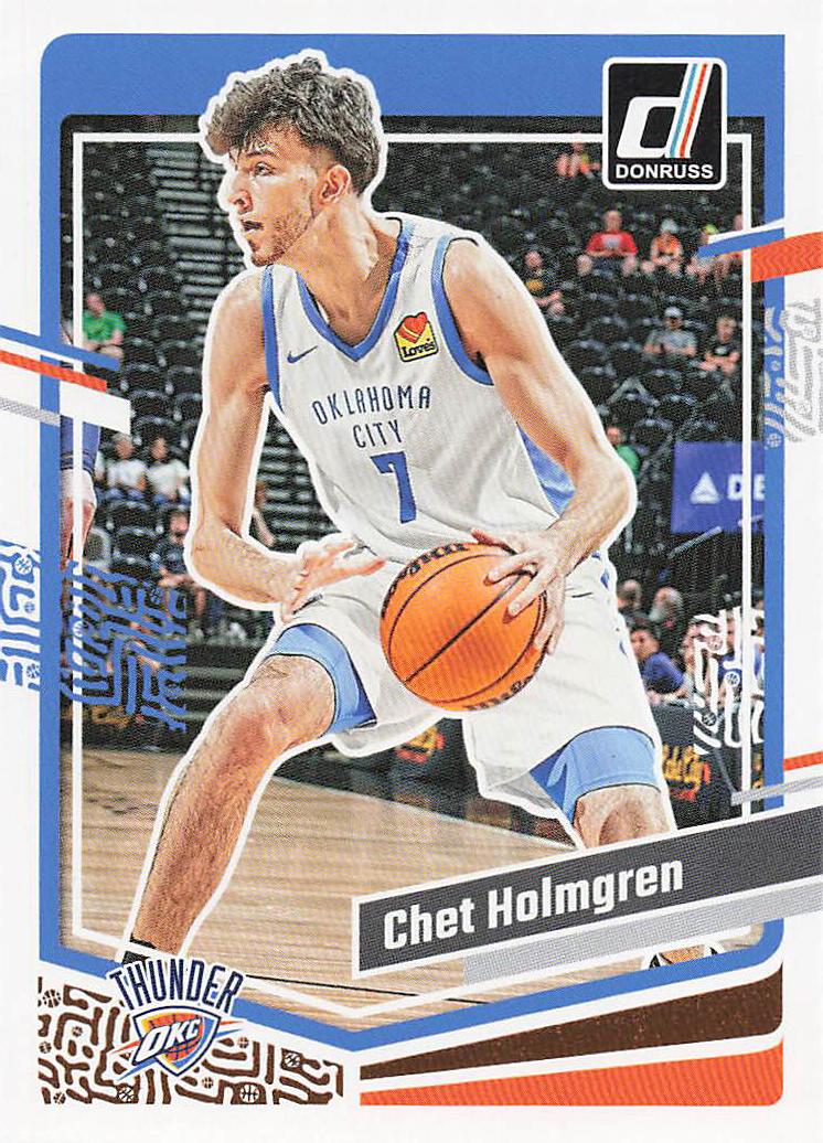 2023-24 Donruss Basketball Chet Holmgren #123