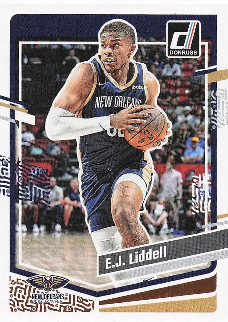 2023-24 Donruss Basketball E.J. Liddell #190