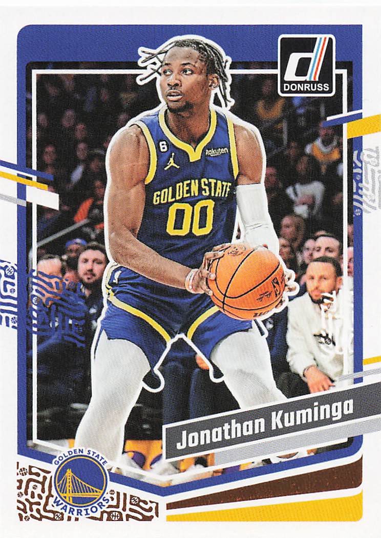 2023-24 Donruss Basketball Jonathan Kuminga #148