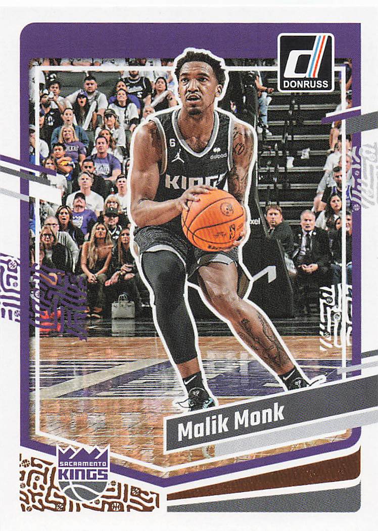 2023-24 Donruss Basketball Malik Monk #20