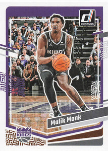 2023-24 Donruss Basketball Malik Monk #20