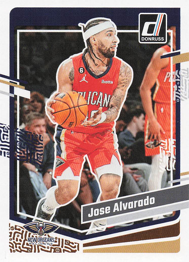 2023-24 Donruss Basketball Jose Alvarado #77