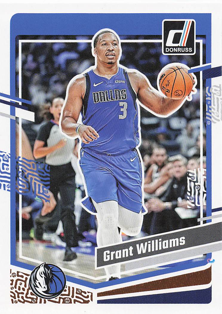 2023-24 Donruss Basketball Grant Williams #114