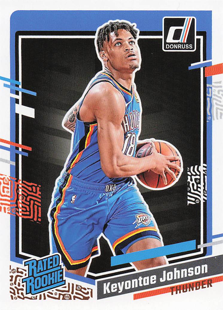 2023-24 Donruss Basketball Keyontae Johnson #237 Rookie