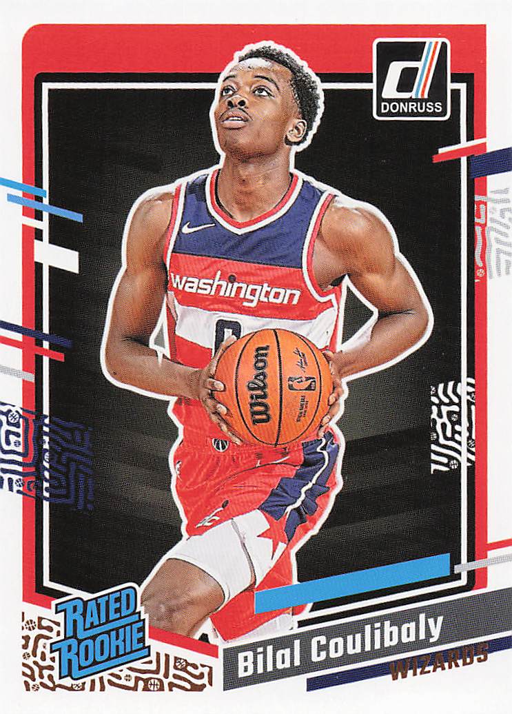 2023-24 Donruss Basketball Bilal Coulibaly #225 Rookie