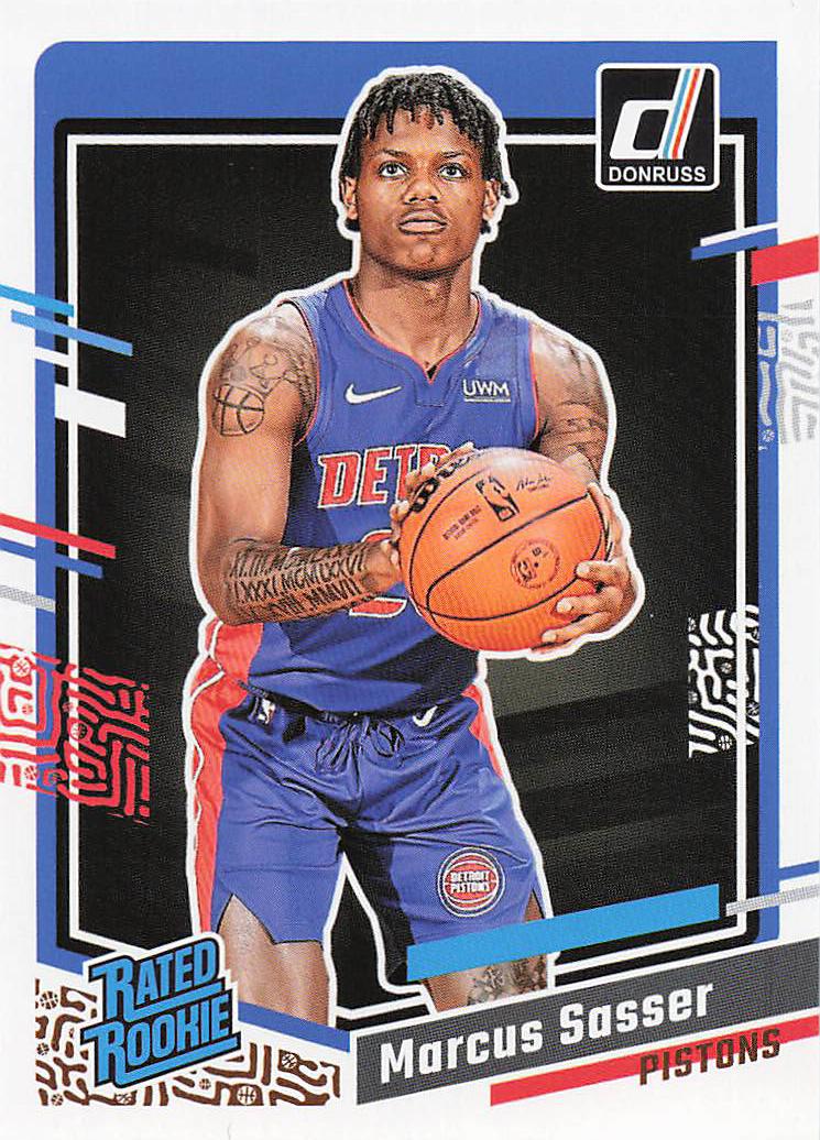 2023-24 Donruss Basketball Marcus Sasser #222 Rookie