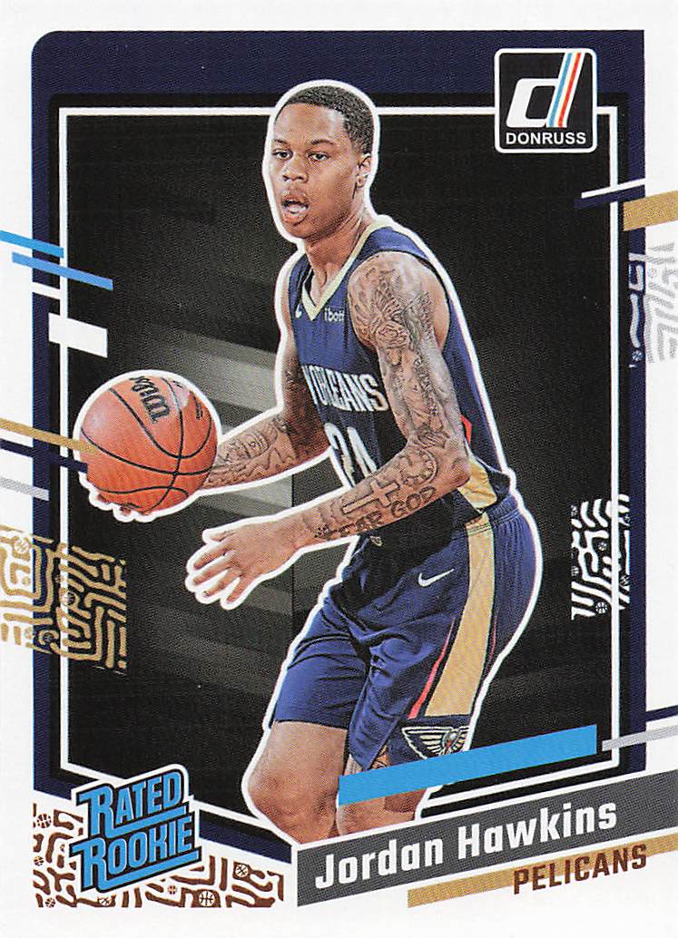 2023-24 Donruss Basketball Jordan Hawkins #219 Rookie