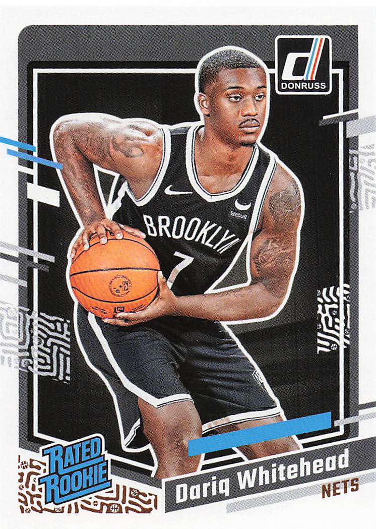 2023-24 Donruss Basketball Dariq Whitehead #240 Rookie
