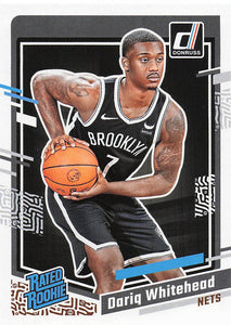 2023-24 Donruss Basketball Dariq Whitehead #240 Rookie