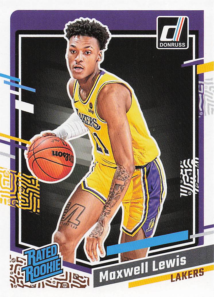 2023-24 Donruss Basketball Maxwell Lewis #235 Rookie