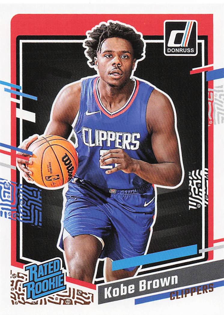 2023-24 Donruss Basketball Kobe Brown #239 Rookie