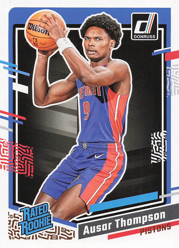 2023-24 Donruss Basketball Ausar Thompson #228 Rookie