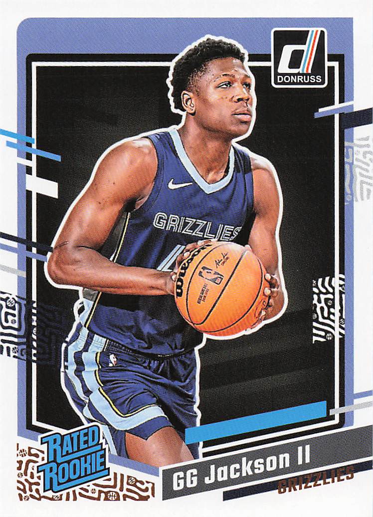 2023-24 Donruss Basketball GG Jackson II #232 Rookie