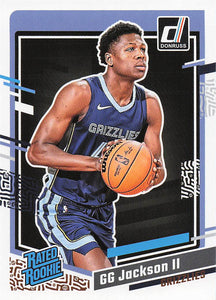 2023-24 Donruss Basketball GG Jackson II #232 Rookie