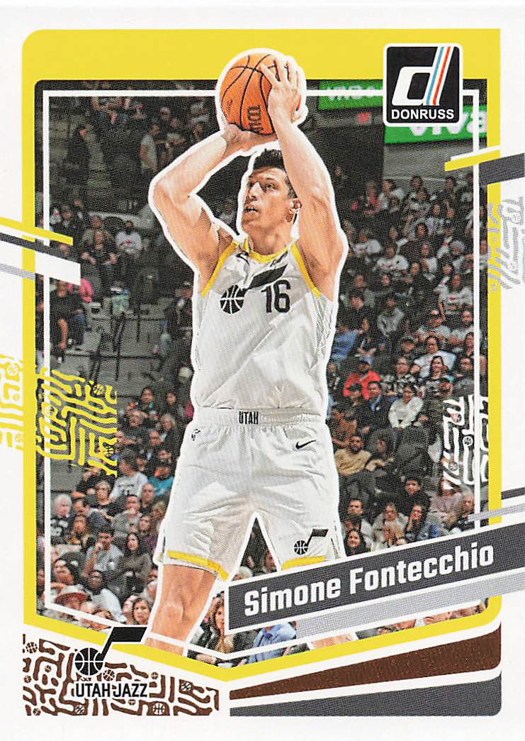 2023-24 Donruss Basketball Simone Fontecchio #143