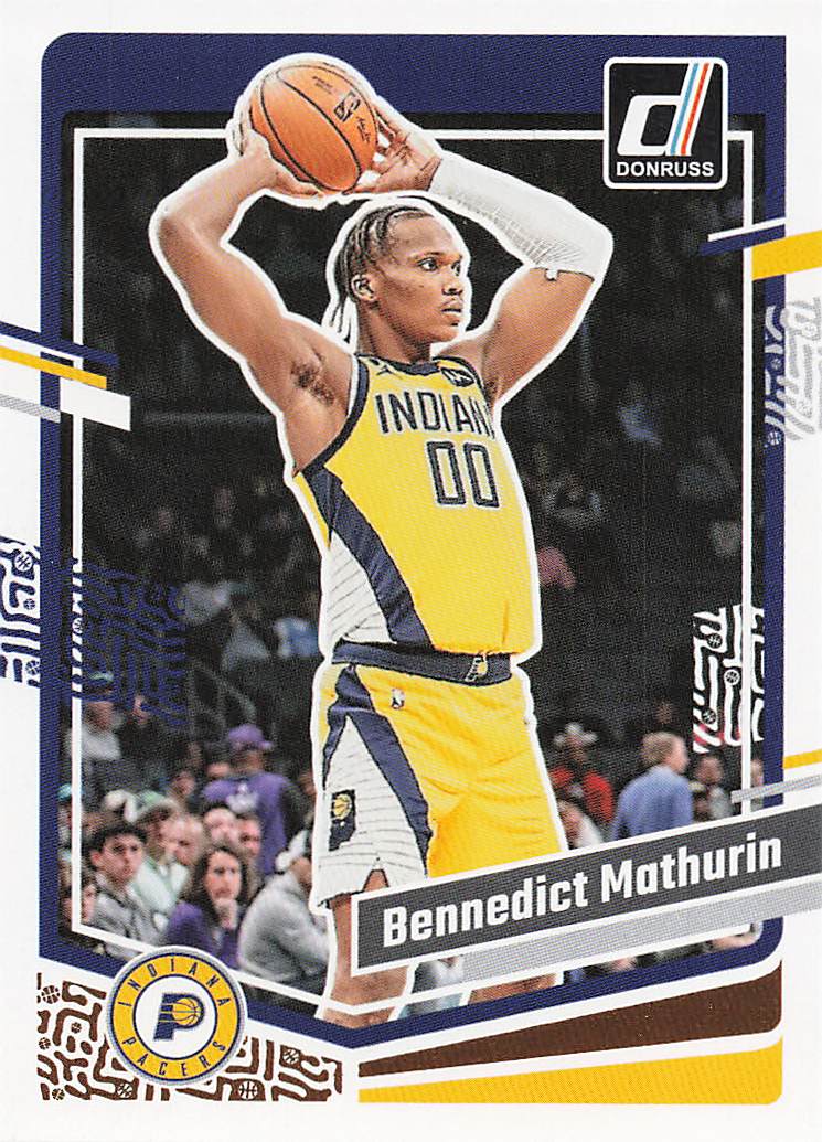 2023-24 Donruss Basketball Bennedict Mathurin #101