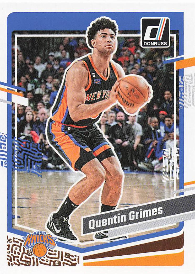 2023-24 Donruss Basketball Quentin Grimes #100