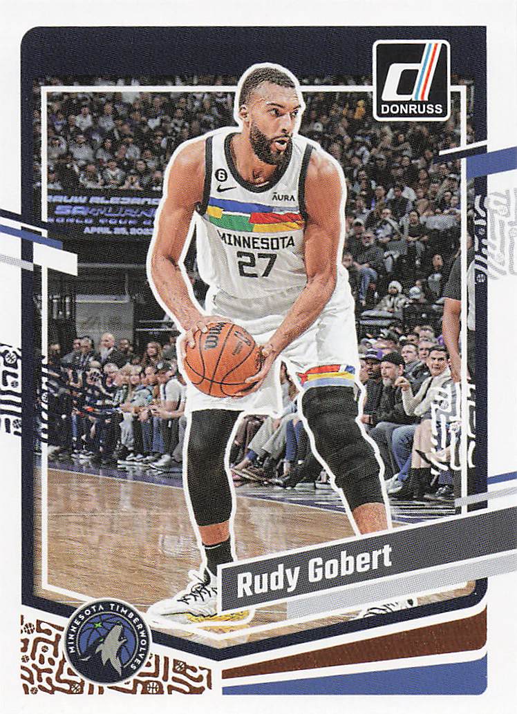 2023-24 Donruss Basketball Rudy Gobert #16