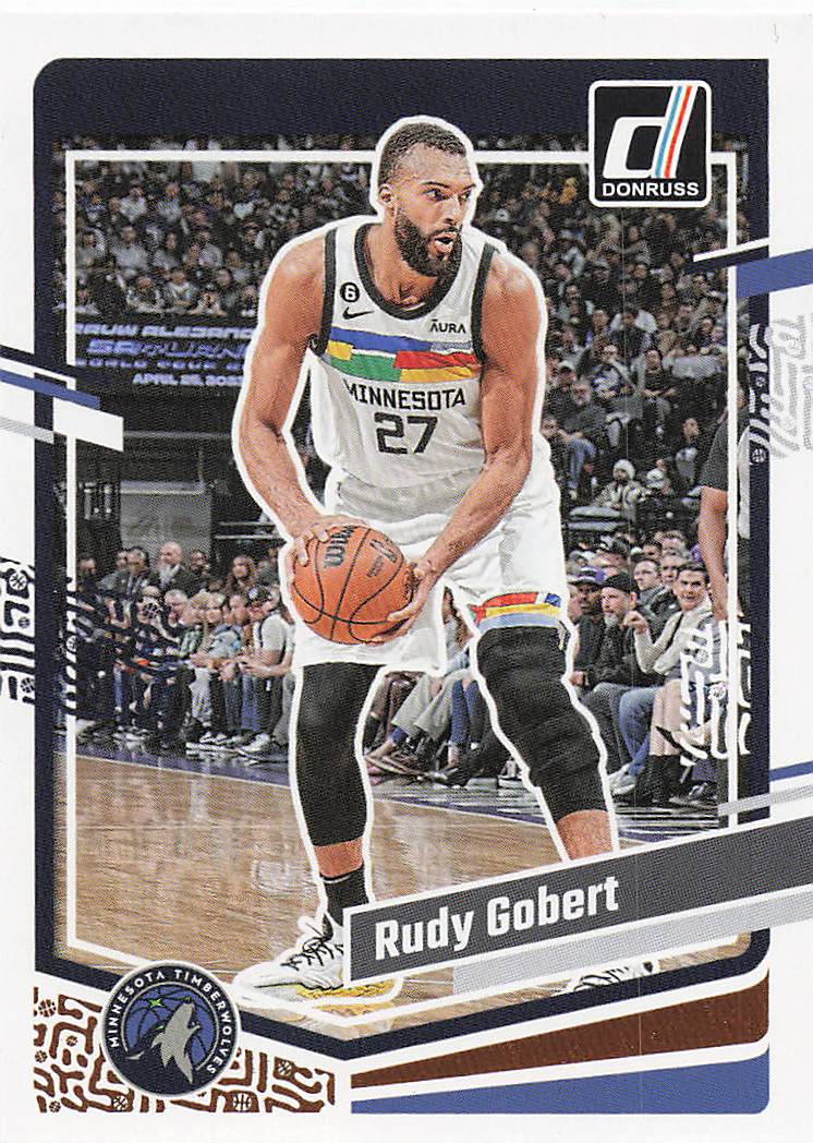 2023-24 Donruss Basketball Rudy Gobert #16