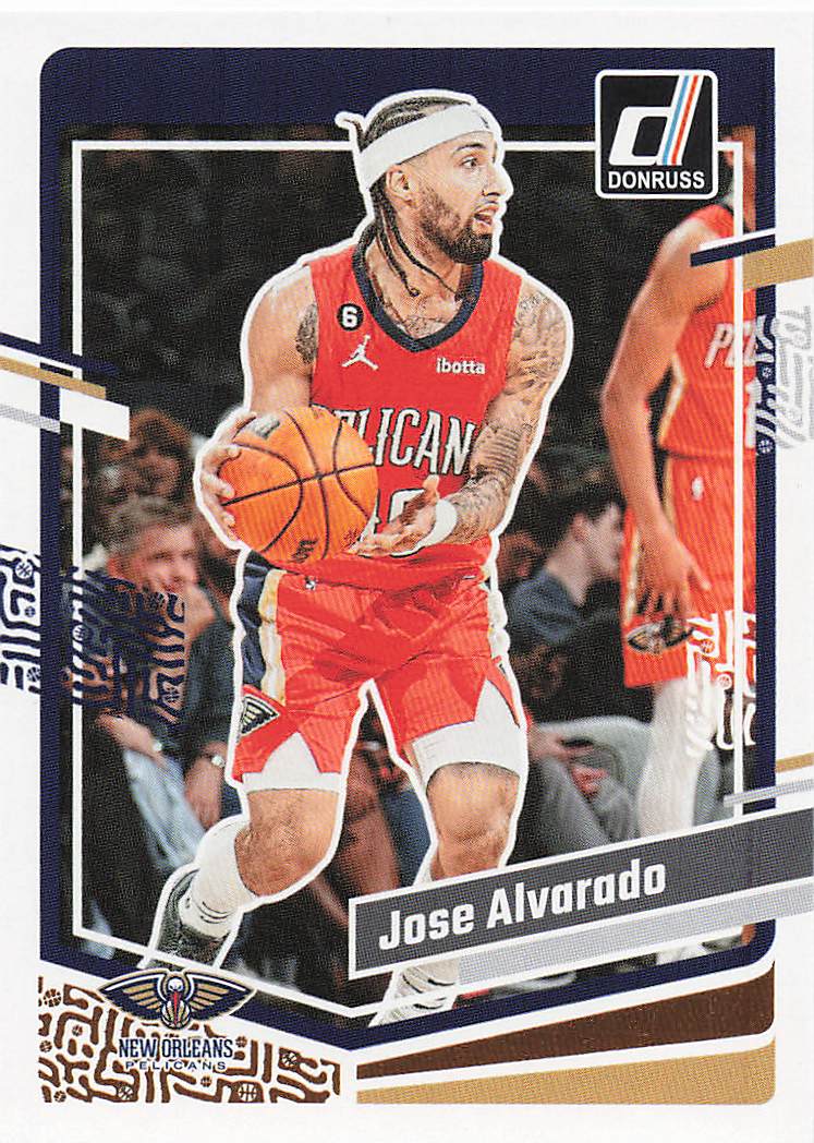 2023-24 Donruss Basketball Jose Alvarado #77