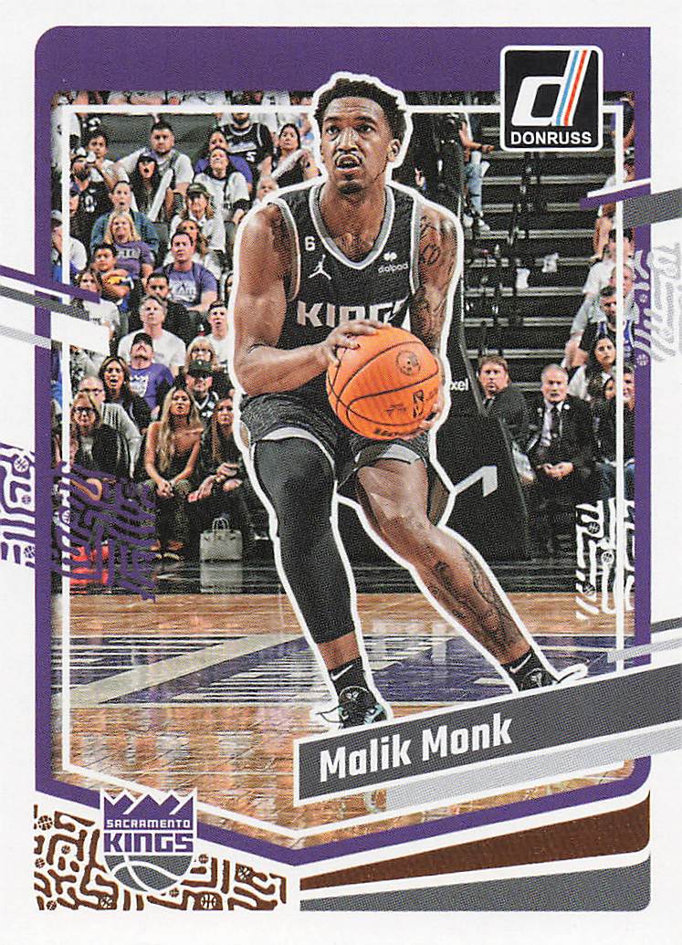 2023-24 Donruss Basketball Malik Monk #20