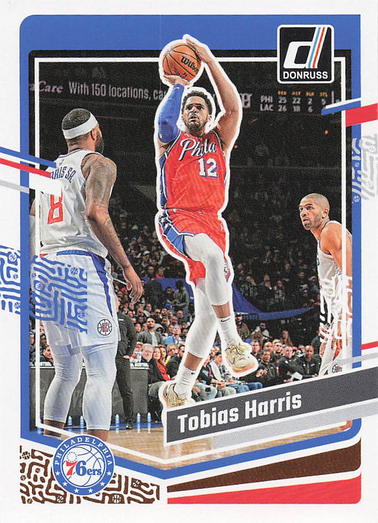 2023-24 Donruss Basketball Tobias Harris #4