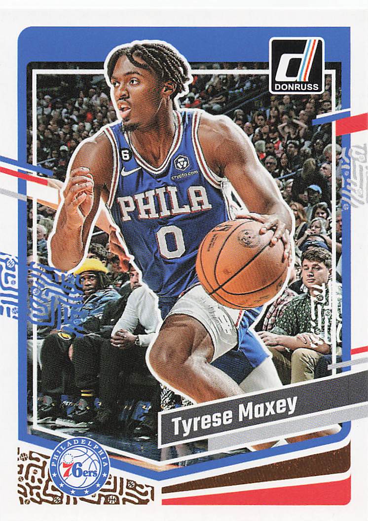 2023-24 Donruss Basketball Tyrese Maxey #152