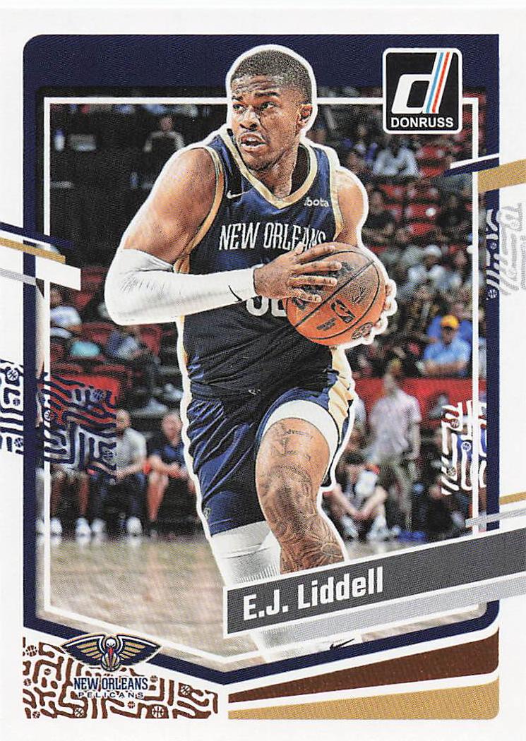 2023-24 Donruss Basketball E.J. Liddell #190