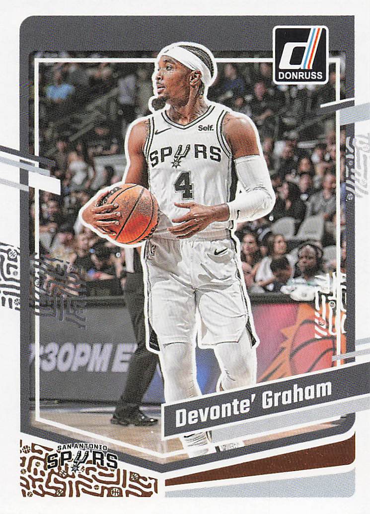 2023-24 Donruss Basketball Devonte' Graham #59