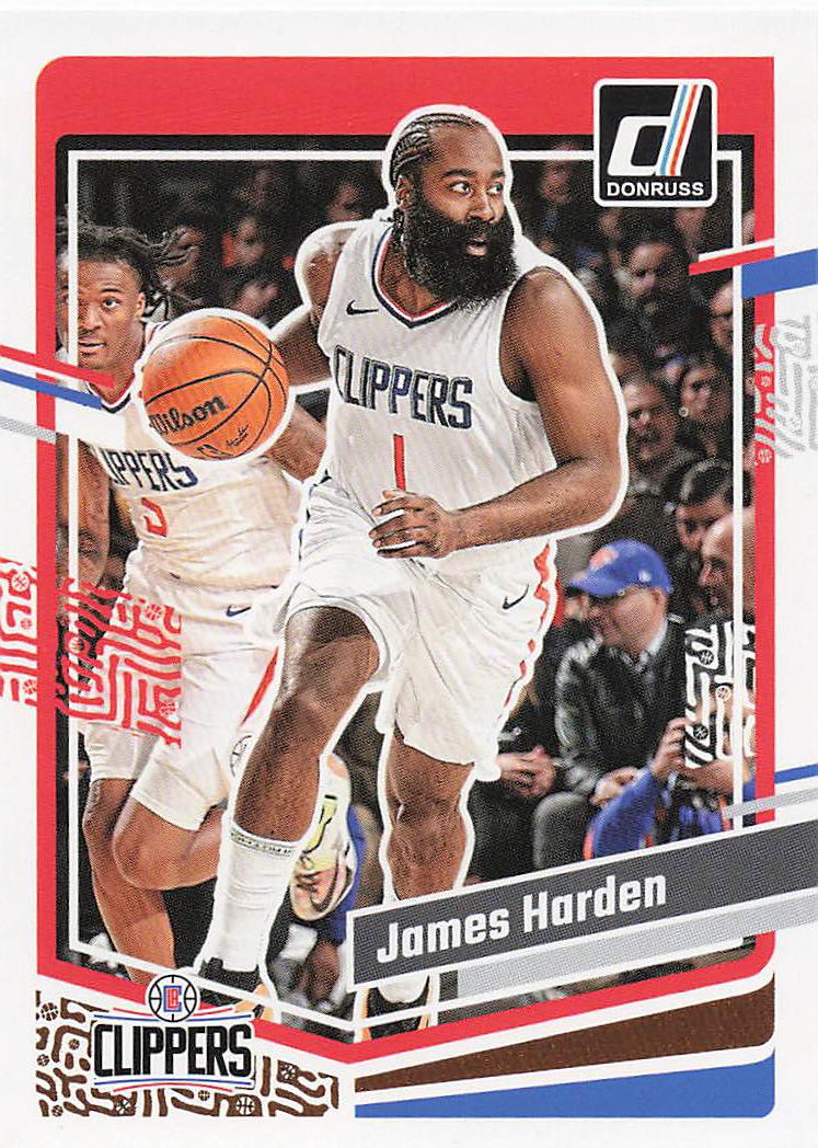 2023-24 Donruss Basketball James Harden #63