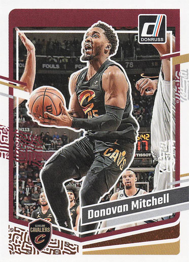 2023-24 Donruss Basketball Donovan Mitchell #140