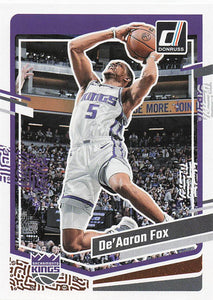 2021-22 Donruss Basketball De'Aaron Fox #126