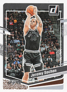 2023-24 Donruss Basketball Jeremy Sochan #168