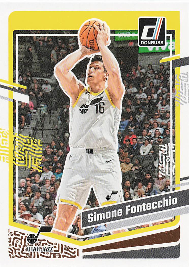 2023-24 Donruss Basketball Simone Fontecchio #143