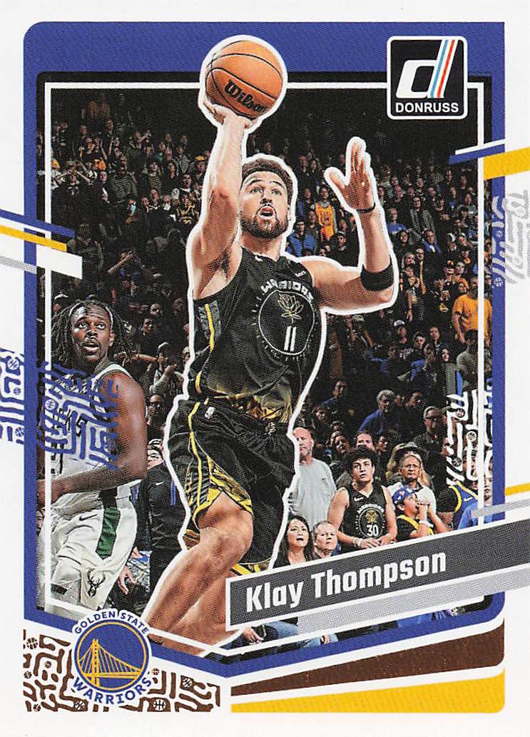 2023-24 Donruss Basketball Klay Thompson #185