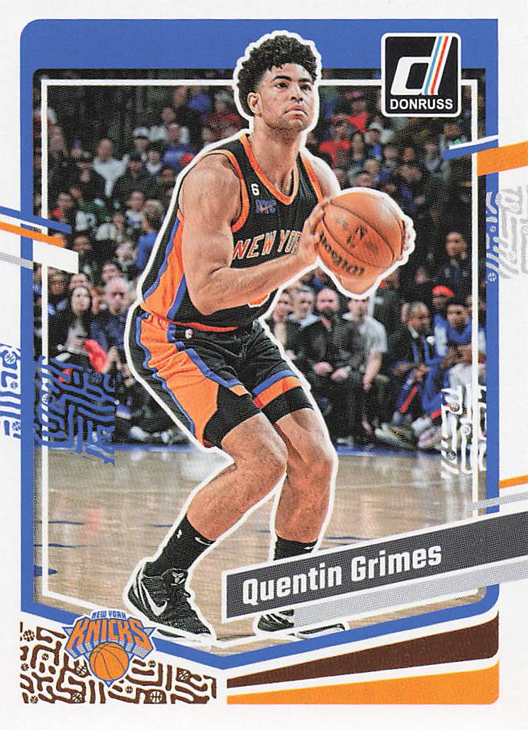 2023-24 Donruss Basketball Quentin Grimes #100