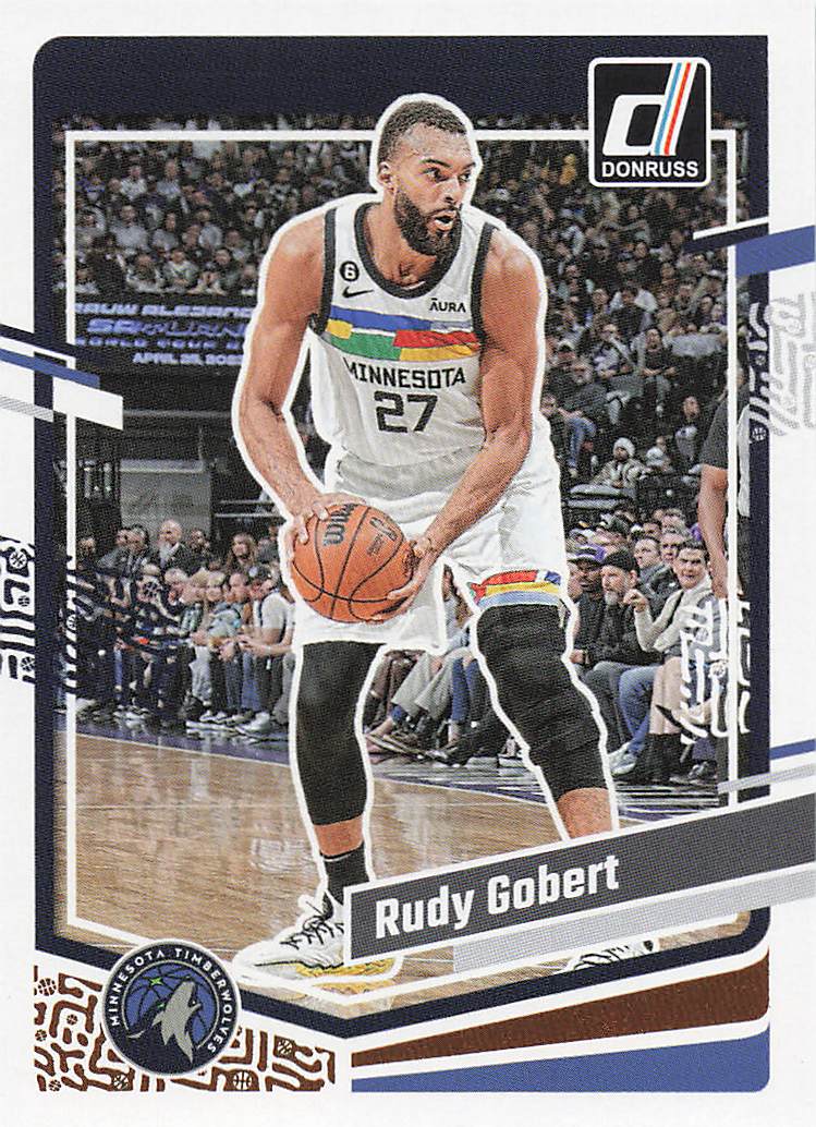 2023-24 Donruss Basketball Rudy Gobert #16