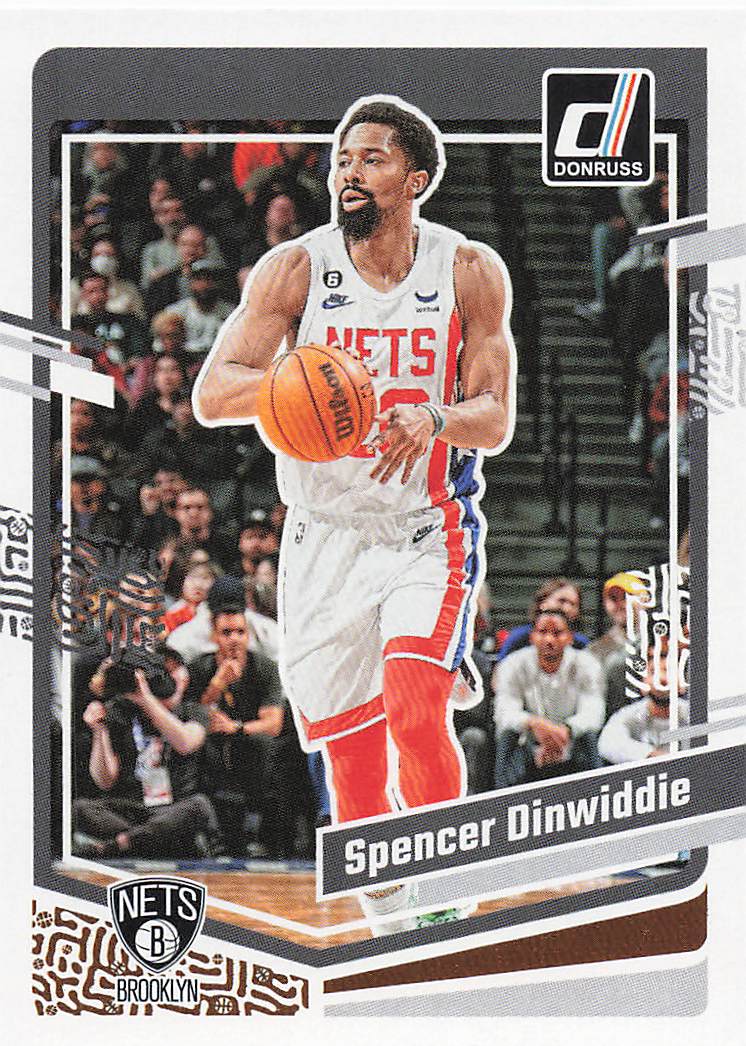 2023-24 Donruss Basketball Spencer Dinwiddie #45