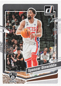 2023-24 Donruss Basketball Spencer Dinwiddie #45