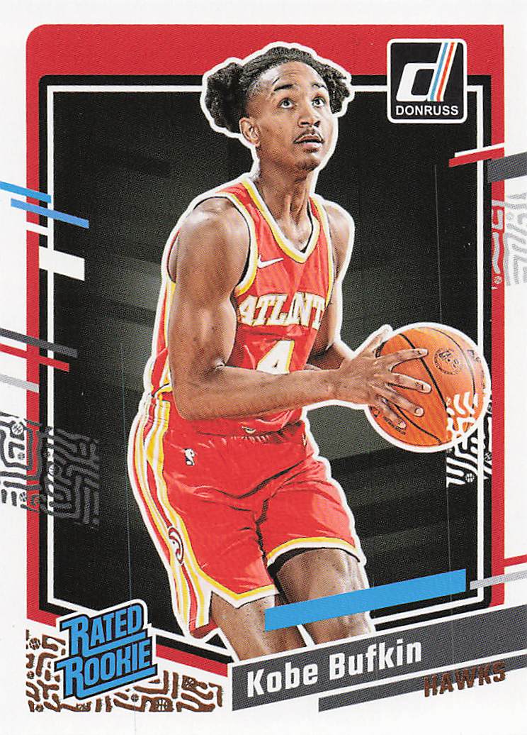 2023-24 Donruss Basketball Kobe Bufkin #204 Rookie