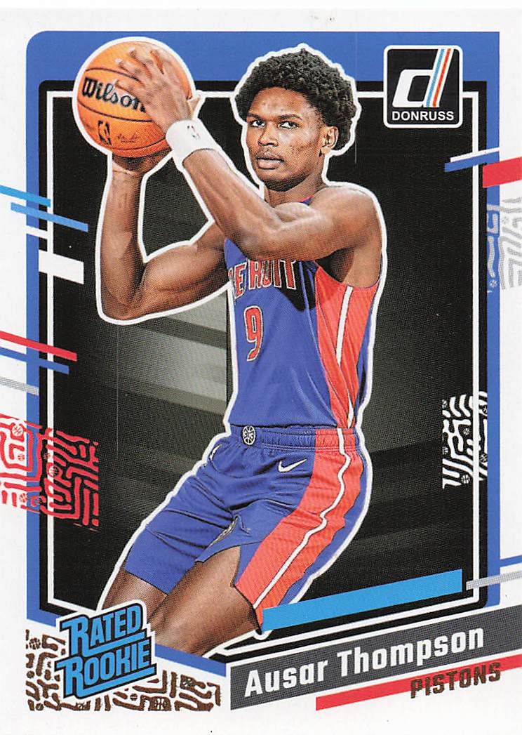 2023-24 Donruss Basketball Ausar Thompson #228 Rookie