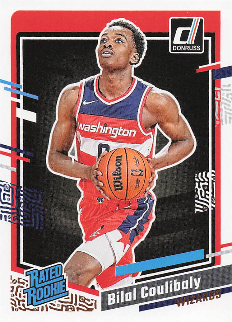 2023-24 Donruss Basketball Bilal Coulibaly #225 Rookie