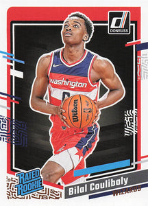2023-24 Donruss Basketball Bilal Coulibaly #225 Rookie